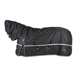 5K Cross Trainer Turnout Horse Blanket w/ Hood Classic Equine